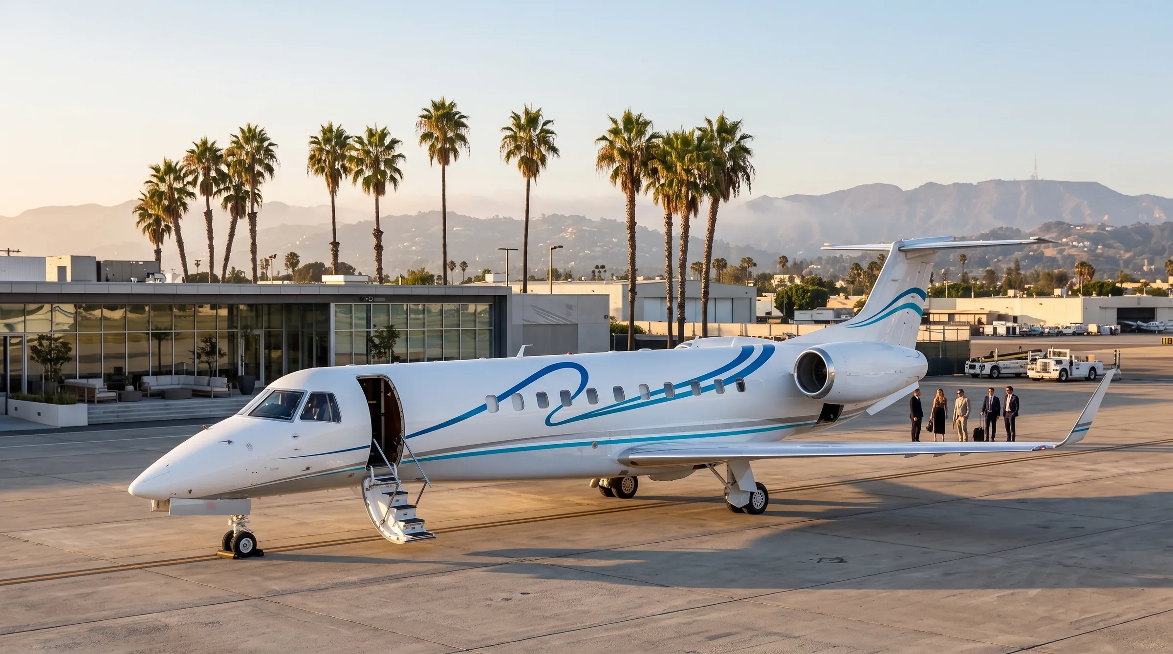 Vuelo privado a Los Ángeles