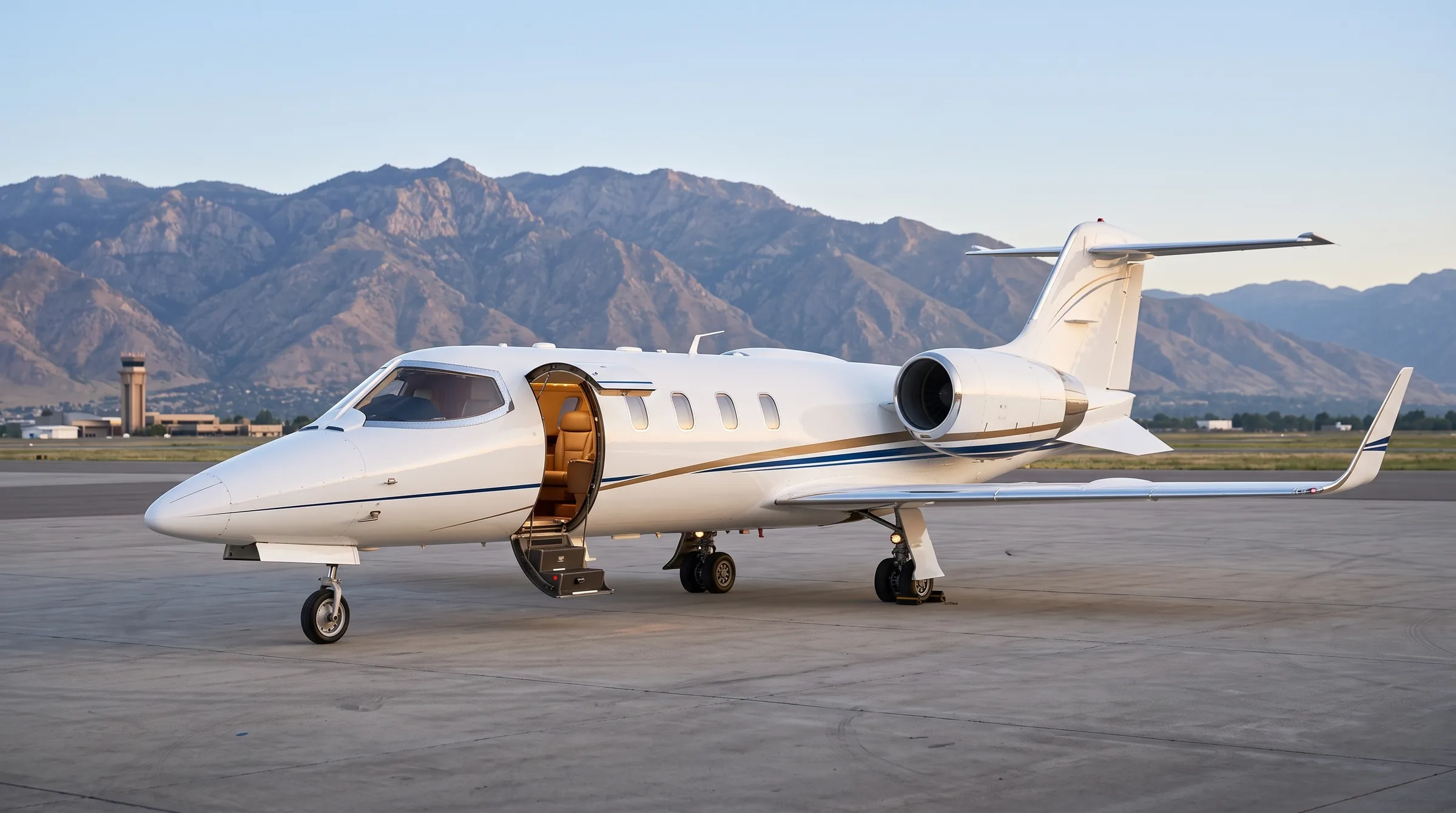 Learjet 31A de la flota Fly Select