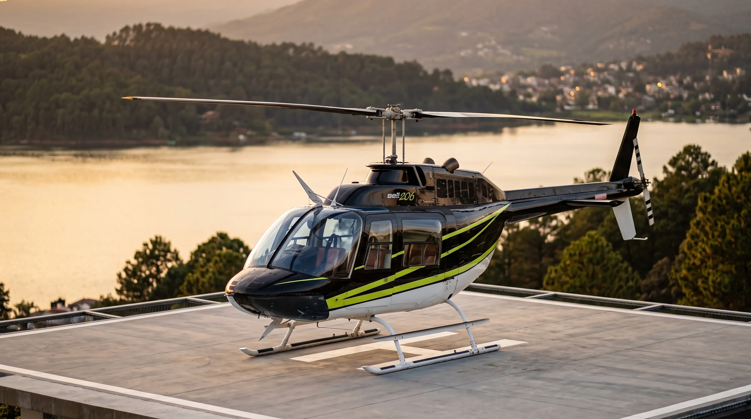 Bell 206L de la flota Fly Select