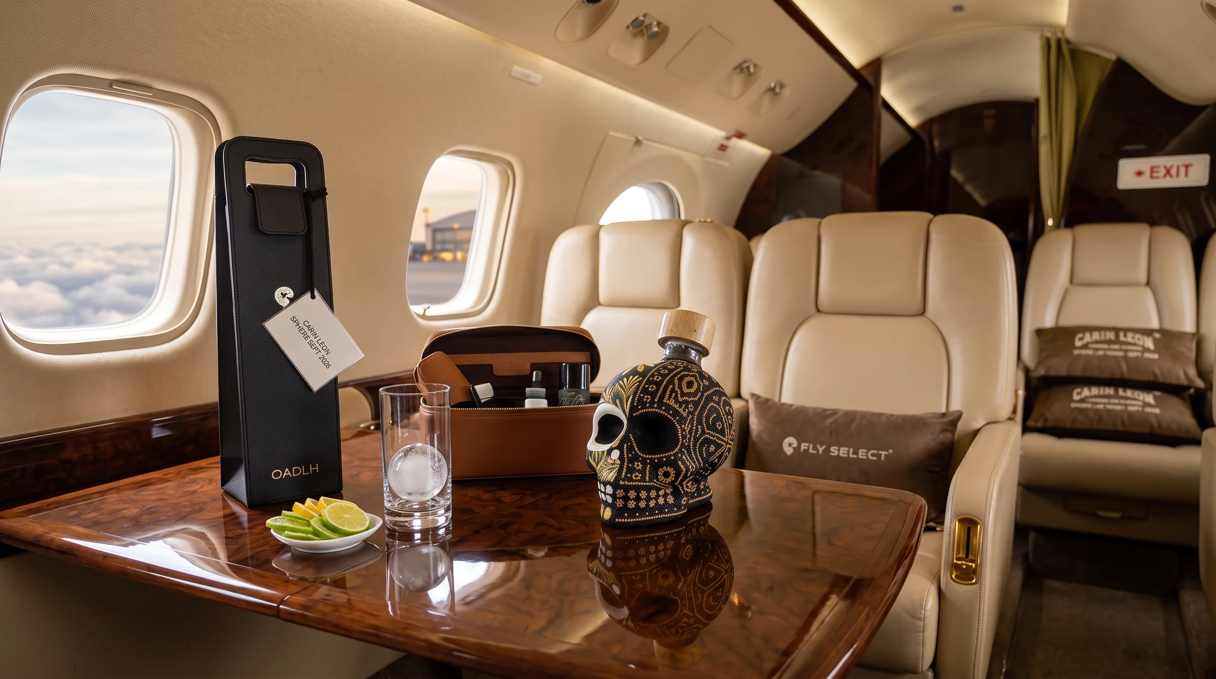 Detalles de la cabina Fly Select