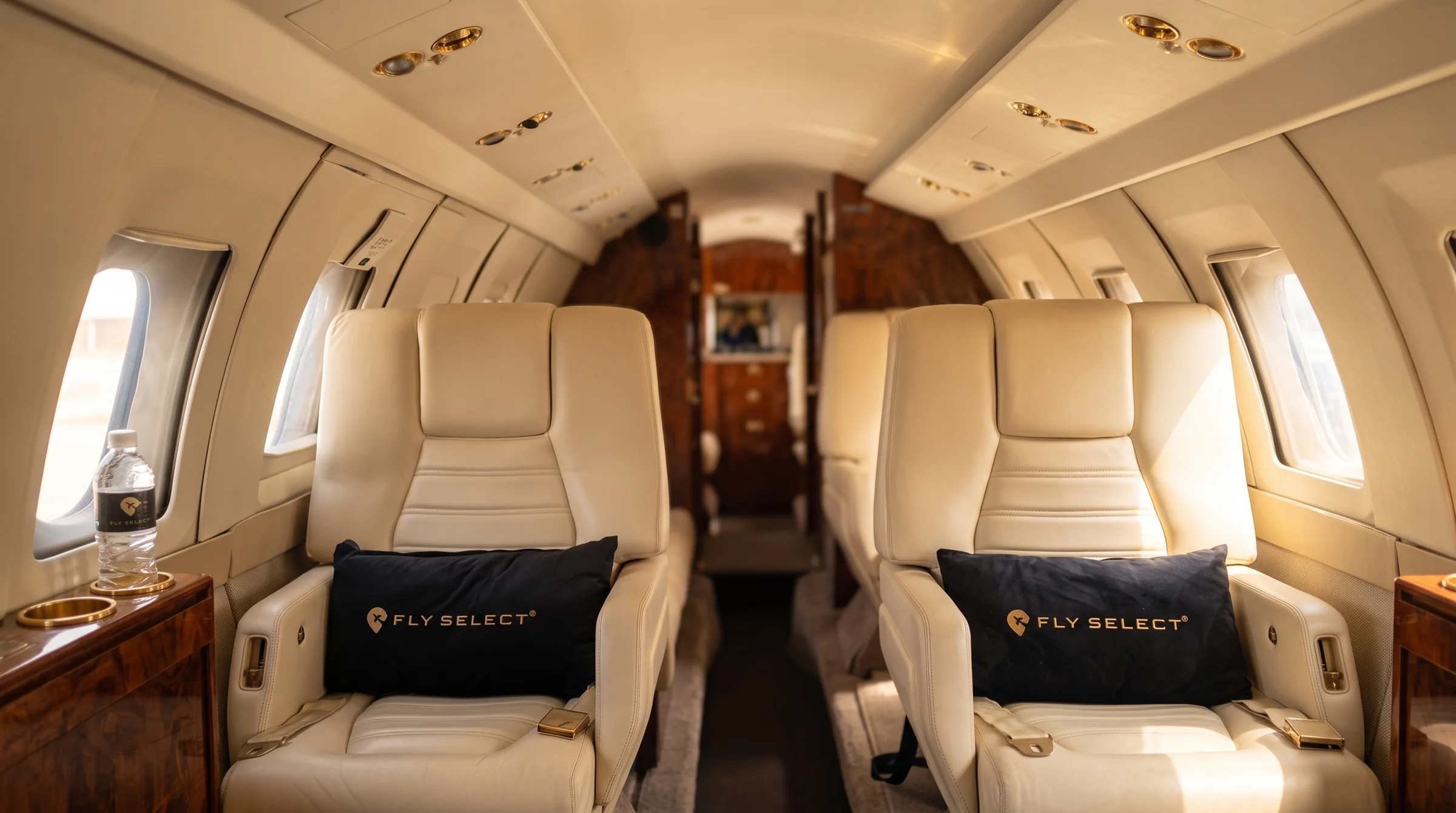 Cabina del Hawker 800