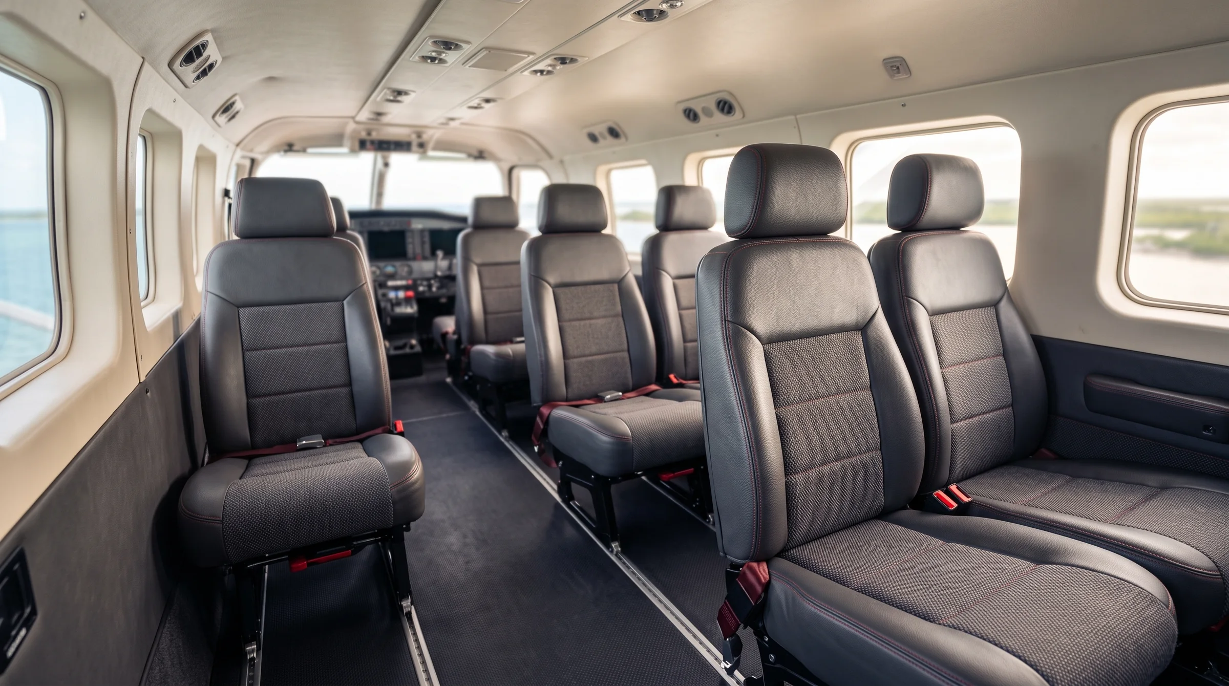Interior del Kodiak 100